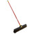 Quickie Bulldozer 24-Inch Rough Surface Palmyra Push Broom (00636), 1-Pack, Red