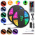 Led Strip Lights 32.8ft,IP65 Waterproof Flexible LED Light Strip,300 LEDs SMD 5050 Color Changing with 44 Keys IR Remote Controller and 12V Power Supply for Home Kitchen Festival Decoration