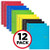 Five Star Spiral Notebooks, 1 Subject, Graph Ruled Paper, 100 Sheets, 11" x 8-1/2", Assorted Colors, 12 Pack (38630)