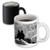 3dRose Rocky Mountain Wolf Magic Transforming Mug, 11-Ounce, Black/White
