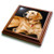 3dRose trv_254_1 Golden Retriever Trivet with Ceramic Tile, 8 by 8", Brown
