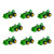 John Deere Mighty Movers Toy Tractor with Loader  8 Piece Party Pack