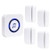 Wireless Door Open Chime Entry Alert Chime for Business Office Home Store with 4 Door Sensors 52 Ringtones 500 Feet