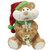 Cuddle Barn 12" Christmas Cheeks Animated Plush Teddy Bear Stuffed Animal (Santa Claus is Coming to Town)