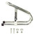 Pit Posse Chrome Permanent Wheel Chock (3 1/2inch)