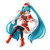 Sega Hatsune Miku Super Premium Action Figure Christmas 2018, 6.7"