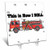 3dRose dc_102607_1 This is How I Roll Fire Truck Firemen Design-Desk Clock, 6 by 6-Inch