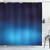 Ambesonne Navy Shower Curtain, Ombre Style Deep Sea Ocean Underwater Themed Digital Colored Graphic Design Art Print, Cloth Fabric Bathroom Decor Set with Hooks, 75" Long, Dark Blue