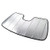 TuningPros SS-142 Custom Fit Car Windshield Sun Shade Protector, Sunshade Visor Silver & Grey 1-pc Set Compatible With 2011-2017 Honda Odyssey