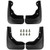 A-Premium Mud Flaps Splash Guards for Volkswagen Jetta 2015-2017 Sedan 4-PC Set