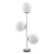 Urban Shop Table Lamp, Silver