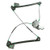 A-Premium Power Window Regulator with Motor for Chevrolet Corvette 1997-2003 Front Left Driver Side