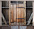 Ambesonne Antique Curtains, Rustic Antique Wooden Door Exterior Facades Rural Barn Timber Weathered Display, Living Room Bedroom Window Drapes 2 Panel Set, 108" X 90", Brown Orange