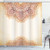 Ambesonne Victorian Shower Curtain, Oriental Vintage Ornate Pattern Autehntic Style Mandala Artwork Print, Cloth Fabric Bathroom Decor Set with Hooks, 84" Long Extra, Beige