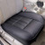 Leader Accessories 2pcs Leather Car Front Seat Cushion Black Seat Covers Universal Interior Seat Protector Mat Pad Fit Most Cars, Truck, SUV, or Van