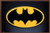 Trends International DC Comics - Batman - Symbol Wall Poster, 14.725" x 22.375", Mahogany Framed Version