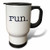 3dRose Run Running Jogging Marathon Runners Travel Mug, 14-Ounce