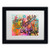 Moose by Dean Russo, White Matte, Black Frame 11x14-Inch