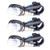 Oxygen Sensor,ECCPP Upstream+Downstream SG272 for 2003-2005 Chevrolet Blazer S10 4.3L 3PCS