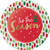 Creative Converting 332110case Tis the Season Dessert Plates, One Size, Multicolor