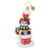 Christopher Radko Snowman Gift Delivery Christmas Ornament, Multicolor