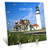 3dRose dc_80839_1 Lighthouse on Cape Cod in Massachusetts Desk Clock, 6 by 6-Inch