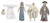 Hasbro Star Wars 3.75 Inch Scale Clone Wars Evolution Pack - Padme Amidala Legacy 3Pk