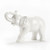 Abbott Collection Ceramic Elephant Figurine, White (Large)