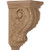 Ekena Millwork CORW03X04X07ACRO 3 1/2-Inch W x 4-Inch D x 7-Inch H Small Acanthus Wood Corbel, Red Oak
