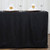 LinenTablecloth 6 ft. Fitted Polyester Tablecloth (4, Black)