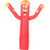 Morph Giant Inflatable Red Wacky Wavy Arm Guy Halloween Costume for Kids