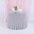 72" Round Sparkly silver Sequin Table Cloth Sequin Table Cloth,Cake Sequin Tablecloths, Sequin Linens for Wedding