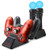 YOUSHARES Quad Charging Station for Playstation 4 Move Controllers and PS4 Move Motion Gamepad, PS4 Move Charger Dock Also Compatible with PS4 Slim and PS4 VR Pro Controller