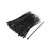 uxcell Cable Zip Ties 100mmx2.5mm Self-Locking Nylon Tie Wraps Black 1000pcs