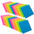 ZCZN 6 Bright Color Sticky Notes,3 in x 3 in,24 Pads/Pack,100 Sheets/Pad,Self Sticky Notes