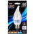 Feit EFC/DM/500/5K/LED 60W Equivalent Daylight Medium Base (E26) Flame Tip Chandelier LED Light
