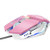 Programmable Gaming Mouse,7 Programmable Buttons, 3200 DPI Adjustable, Chroma RGB Backlit, Comfortable Grip Ergonomic Optical Desktop Laptop PC USB Gaming Mice (Pink)