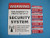 Home Security Alarm System Yard Sign & 4 Window Stickers - Stock # 704
