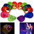 dazzling toys Rings | 12 Pack Flashing LED Light Up Toys, Bumpy Rings, 1 Dozen