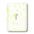 3dRose lsp_28129_1 Yellow and White Stars Toggle Switch