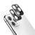 Feitenn [2-Pack] Screen Protector Camera Lens for iPhone 11 Pro 5.8''/iPhone 11 Pro Max 6.5", Clear Tempered Glass Ultra Thin Transparent Anti-Scratch Fingerprint 9H Camera Lens Protector - Silver