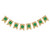 St. Patrick's Day Decorations Tinksky Irish Four Leaf Clover Shamrock Burlap Banner Flags