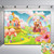 Colorful Rainbow Photography Backdrop Baby Shower Banner Decorations Cartoon Sweet Candy Lollipop Dessert Photo Background Boys Girls 1st Birthday Party Vinyl 5x3ft Photo Booth Studio Props