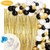 Black Gold Balloon Garland Kit, 120Pcs White Gold Confetti and Metallic Chrome Latex Balloons with Gold Tinsel Curtain for Wedding Birthday Anniversary Grad Party Supplies Graduation Decorations Black Gold Balloon Garland Kit, 120Pcs White Gold Confetti and Metallic Chrome Latex Balloons with Gold Tinsel Curtain for Wedding Birthday Anniversary Grad Party Supplies Graduation Decorations