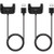 ECSEM 2PCS Charger Compatible with Amazfit Bip Smartwatch Replacement USB Cradle Cord Charging Cable Dock for Amazfit Bip Smartwatch