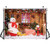 SJOLOON 7X5FT Christmas Backdrop for Photography Snowman Wooden Window Children Photography Background Vinyl Photo Studio Props 11300