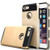 iBarbe iPhone 7 plus Case,iPhone 8 plus Case, Slim Fit Shell Rubber Hard Plastic Full Protective Anti-Scratch Resistant Cover Case for iPhone 7 plus (2016) / iPhone 8 plus (2017) - gold/Black