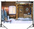 DePhoto 9X6FT Christmas Backdrop Ice World Snowman Colorful Christmas Tree Decoration Retro Wooden House Photography Seamless Vinyl Photo Background Party Banner Studio Prop PGT479B DePhoto 9X6FT Christmas Backdrop Ice World Snowman Colorful Christmas Tree Decoration Retro Wooden House Photography Seamless Vinyl Photo Background Party Banner Studio Prop PGT479B