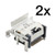 2X HDMI Port Socket Jack Plug Connector Replacement for Microsoft Xbox One Console