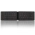 Mini Bluetooth Keyboard, Mini Wireless Foldable Keyboard USB Rechargeable Bluetooth Keyboard Portable Pocket Size, Compatible with MAC/iOS, Windows, Android Smartphones, Tablets, Laptops and More